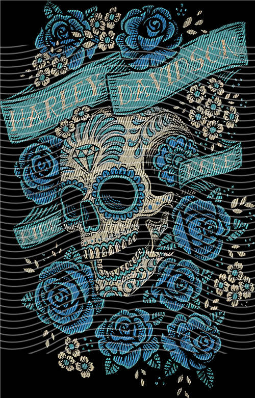 Metal band half tone-MB 656